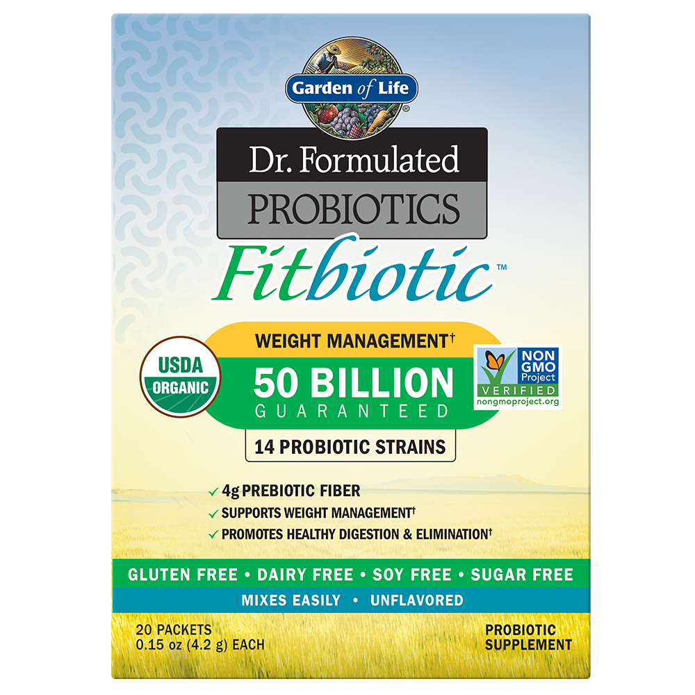 Dr. Formulated Probiotics Fitbiotic Powder 50 Billion CFU 