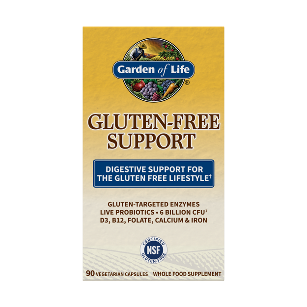 Gluten-Free Support – 90 Vegetarian Capsules