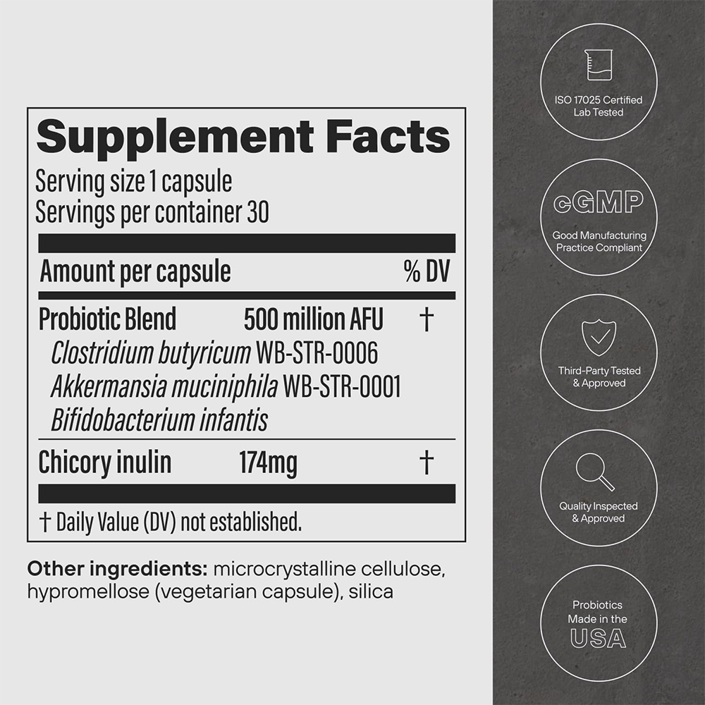 Tabela Nutricional Pendulum GLP-1 Probiotic