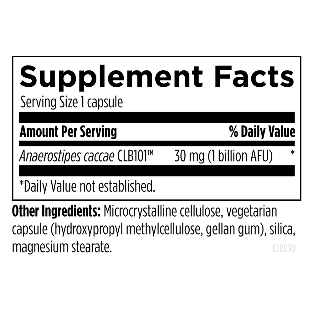 Tabela Nutricional Anaerostipes Probiotic